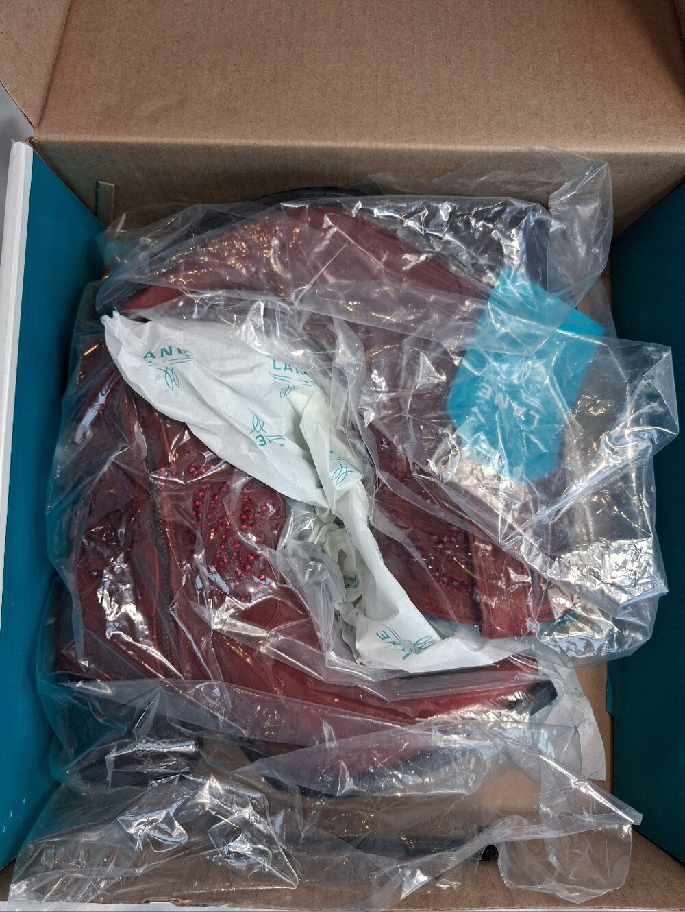 LANE Smokeshow Cowgirl Boots W/ SWAROVSKI Crystals 7.5 - Picture 10 of 11